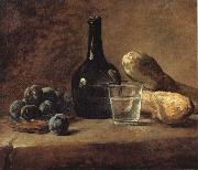 Still Life with Plums Jean Baptiste Simeon Chardin